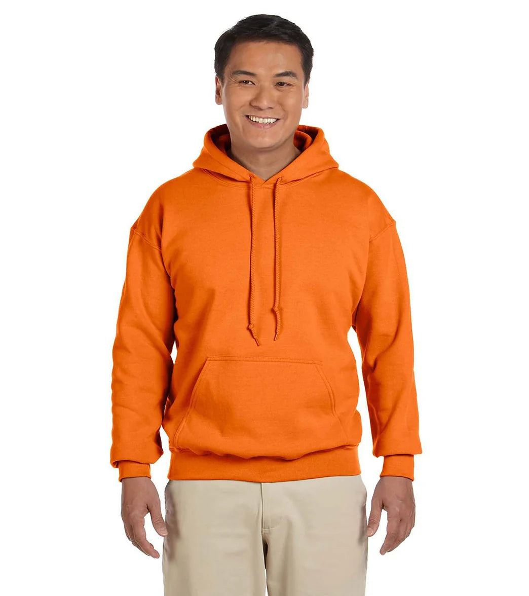 Gildan Unisex Heavy Blend Hoodie S Orange