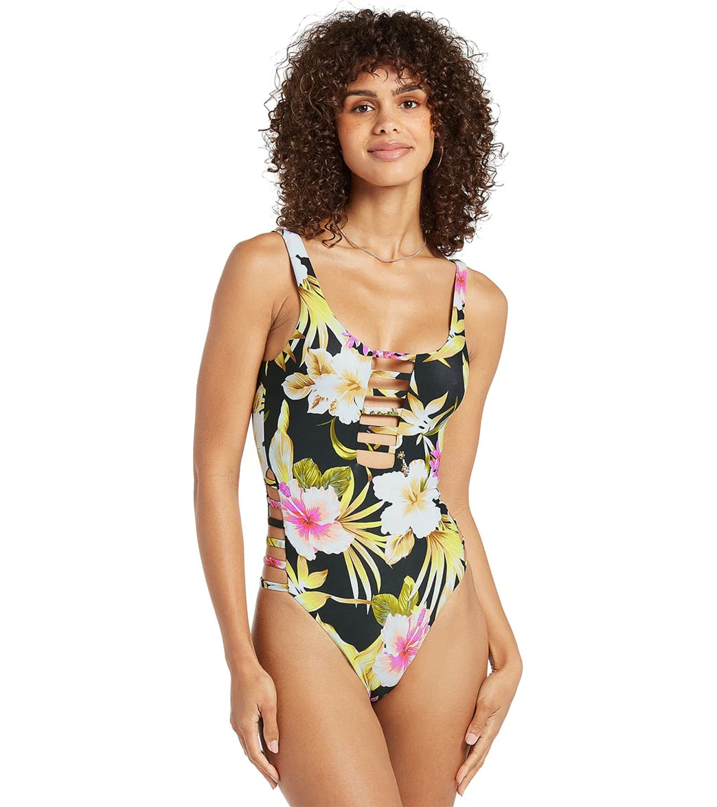 Volcom Women's Shore Can One Piece Swimsuit
