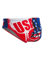 Turbo Men's USA Victory Water Polo Brief