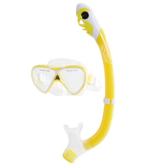 Cressi Kids' Pegaso Mask and Iguana Dry Snorkel Set