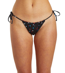 Hurley Women's Cosmic Reversible Side Tie Bikini Bottom