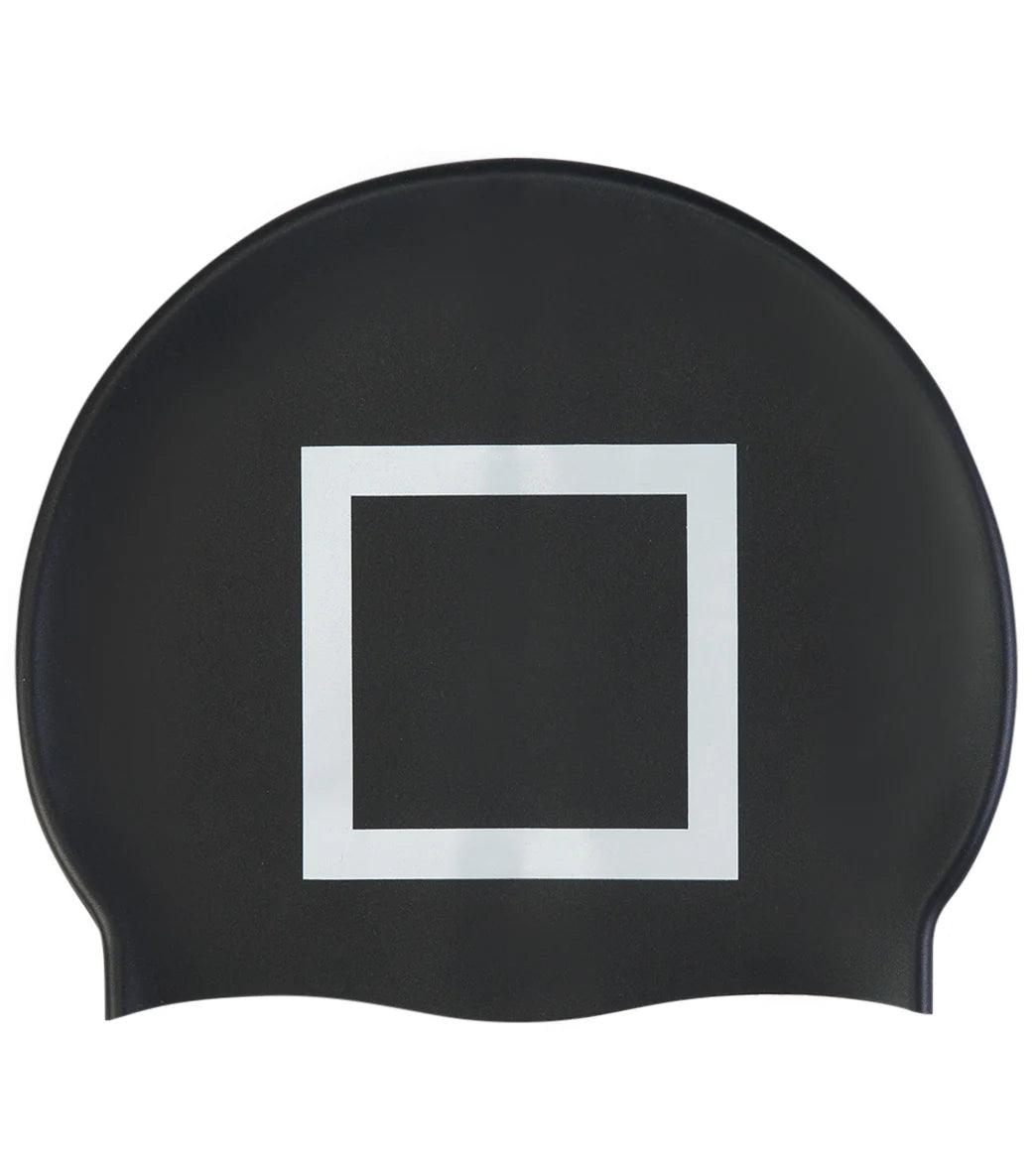 Sporti Limited Edition Swim Game Square Silicone Swim Cap