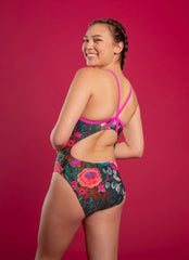 Sporti Limited Edition Garden Snake Thin Strap One Piece Swimsuit (22-44)