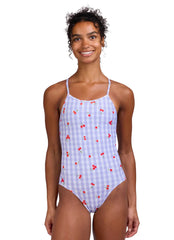JOLYN Women's Tabitha Cherryade One Piece Swimsuit