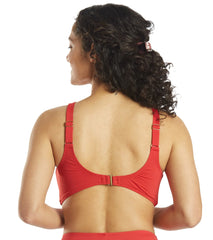 Jantzen Women's Solid Surplice Bikini Top
