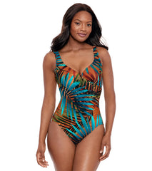 Miraclesuit Women's Tamara Tigre It's A Wrap One Piece Swimsuit
