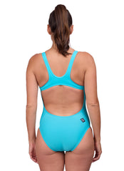 JOLYN Women's Betty Solid One Piece Swimsuit