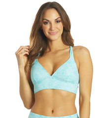 TYR Women's Boho Floral Madeline Bralette Bikini Top