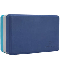 Everyday Yoga 4 Inch Tri Color Foam Yoga Block