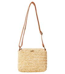 Rip Curl Women's Essentials Straw Crossbody Bag