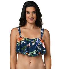 Jantzen Women's Floral Enchantment Paloma Bikini Top