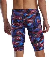 TYR Men's Avictor 2.0 USA High Waist Jammer Tech Suit Swimsuit
