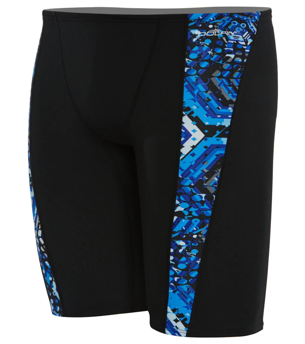 Dolfin Reliance Men's Hive Spliced Jammer Swimsuit