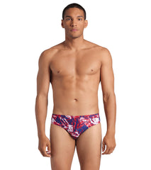 Arena Men's Team Crackle Brief Swimsuit