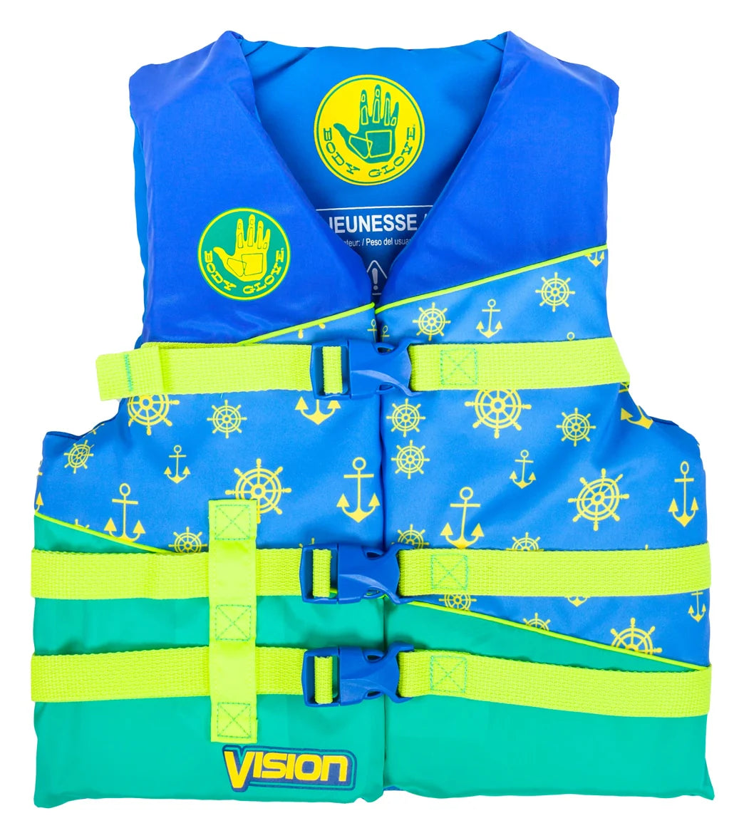 Body Glove Youth Unisex Vision USCGA/TCA Type III Nylon PFD