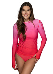 Jantzen x BloqUV Women's Infinity 24/7 Swim Rash Guard