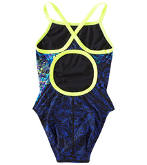 TYR Girls' Chroma  Diamondfit One Piece Swimsuit