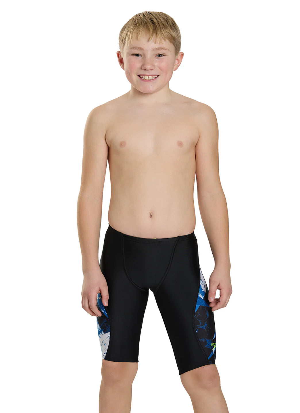 Speedo Men's Bolted Splice Jammer Swimsuit