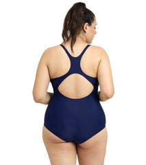 Arena Women's Plus Size Control Panel Pro Back One Piece Swimsuit