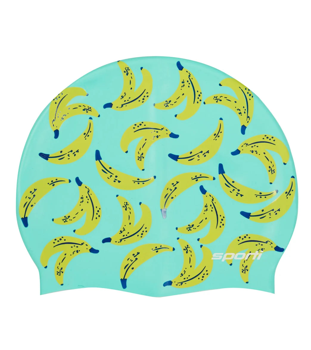 Sporti Banana Silicone Swim Cap