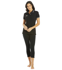 Arena Women's Team Line Short Sleeve Polo