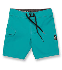 Volcom Boys' 12.5" Lido Solid Mod Board Shorts (Toddler, Little Kid)
