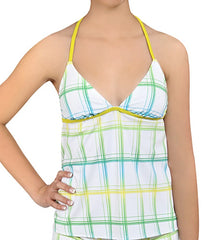 Hurley Girls' Puerto Rico Ombre Tankini Top