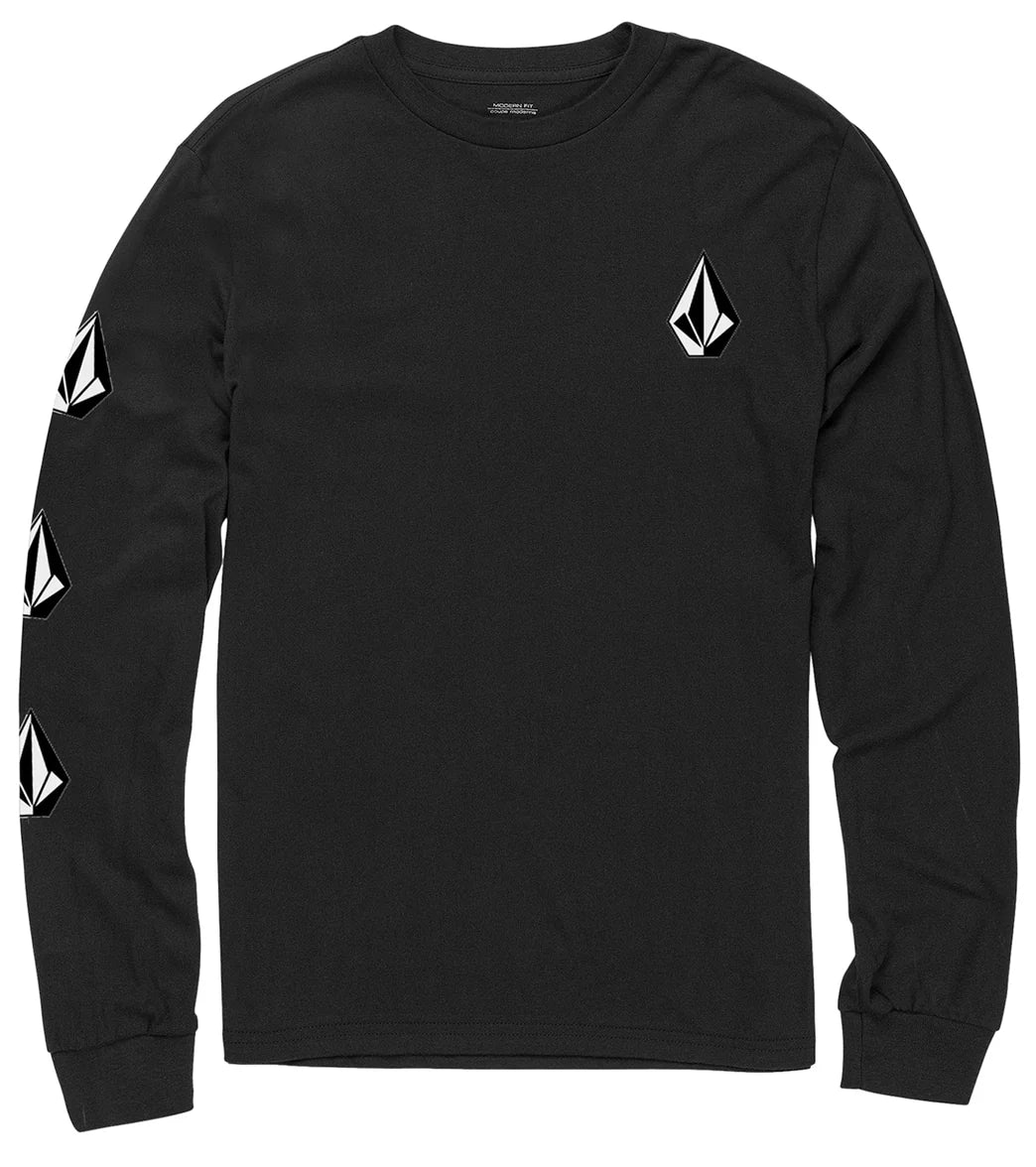 Volcom Boys' Iconic Stone Long Sleeve Tee (Big Kid)