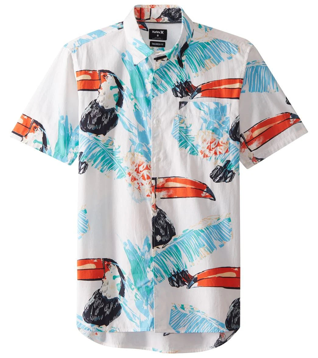 Hurley Men's Toucan Short Sleeve Woven Shirt