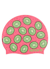 Sporti Kiwi Love Silicone Swim Cap