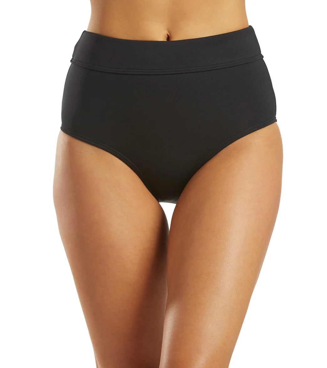 TYR Solid Leila High Waisted Bottom
