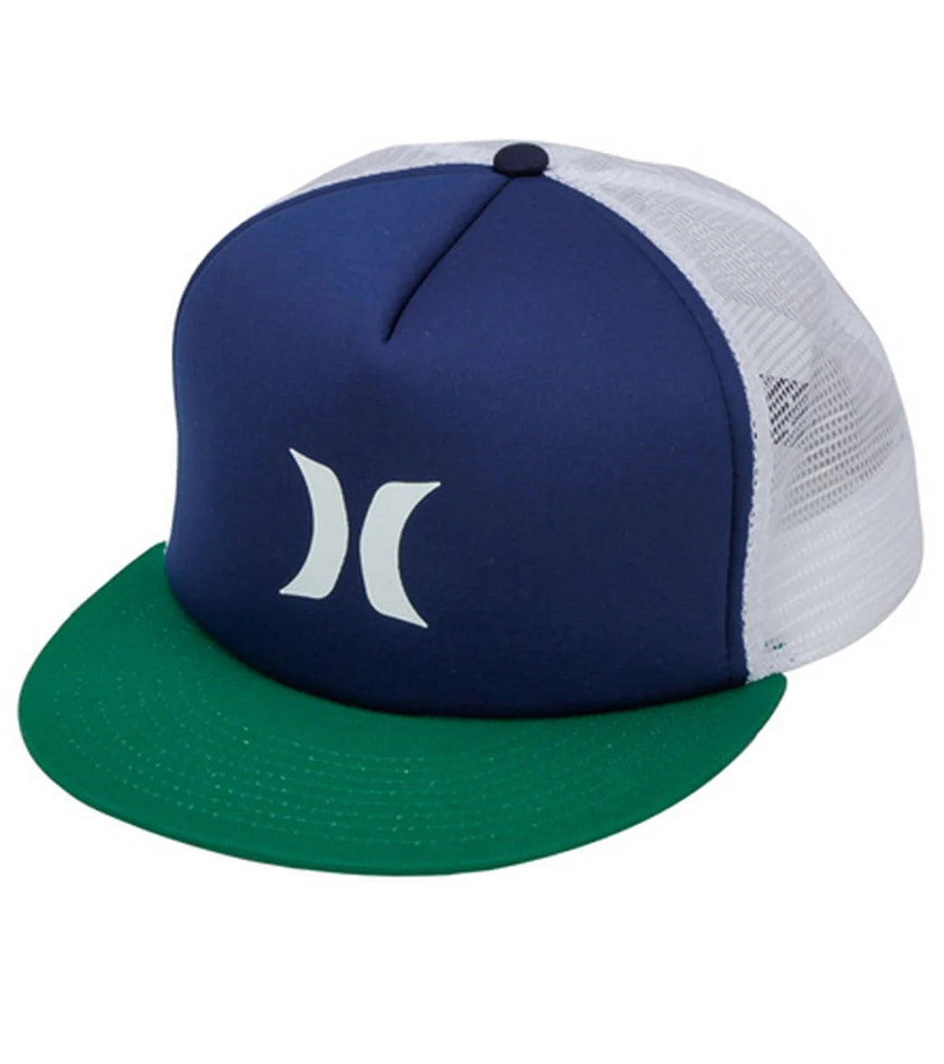 Hurley Men's Color Block Trucker Hat