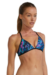 TYR Women's Marmaris Durafast Elite Triangle Tieback Bikini Top