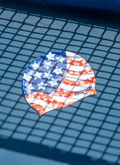 Sporti x Alex & Gretchen Walsh Stars-N-Stripes Silicone Swim Cap