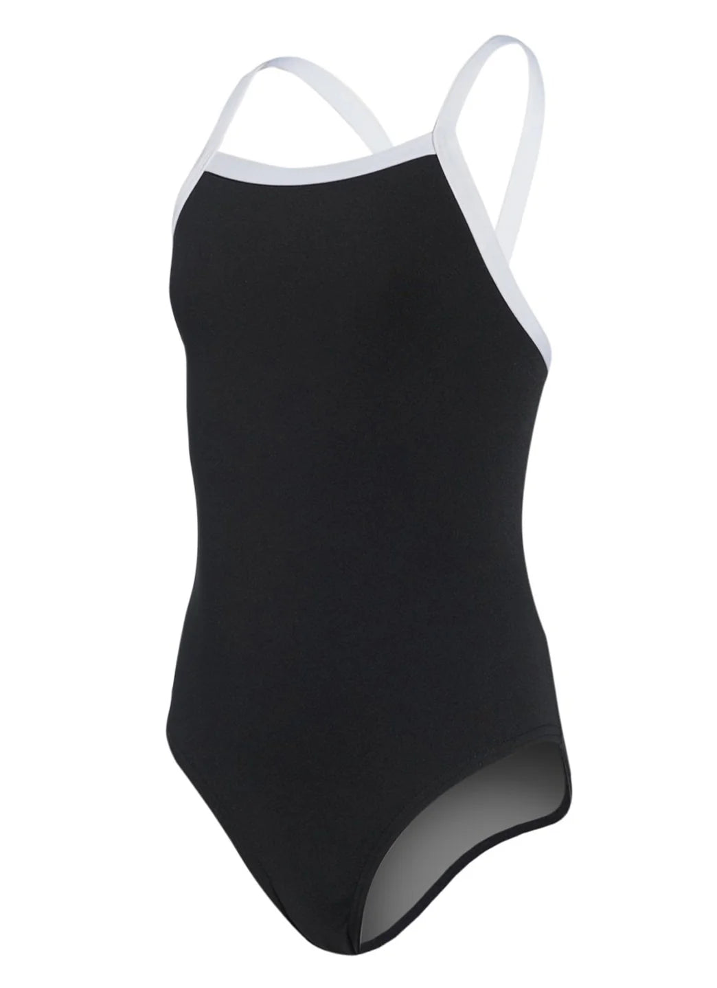 Speedo Girls' Solid Endurance + Flyback Training One Piece Swimsuit