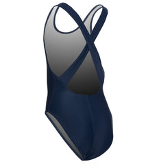 Sporti Wide Strap Cross Back One Piece Swimsuit Youth (22-28)