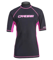 Cressi Girls' Classic Short Sleeve Rashguard (7yrs-15yrs)