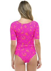 Body Glove Women's Puako Kat Short Sleeve Paddle Suit