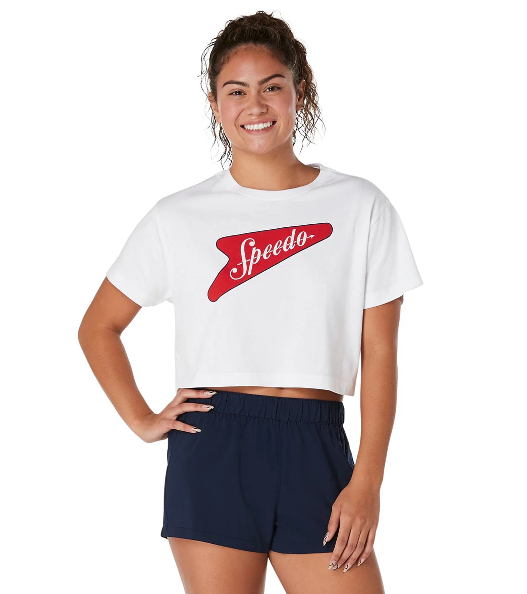 Speedo Women's Bondi Crop Tee