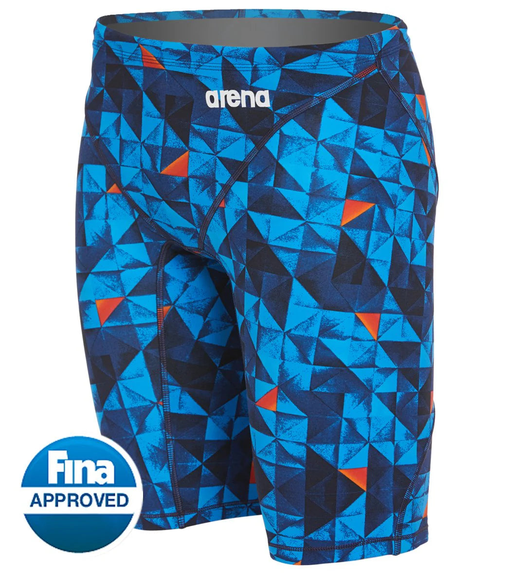 Arena Men's Limited Edition Powerskin ST 2.0 Jammer Tech Suit Swimsuit Turquoise/Orange