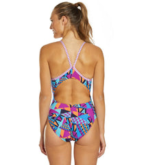Dolfin Uglies Women's Carnival V-2 Back One Piece Swimsuit