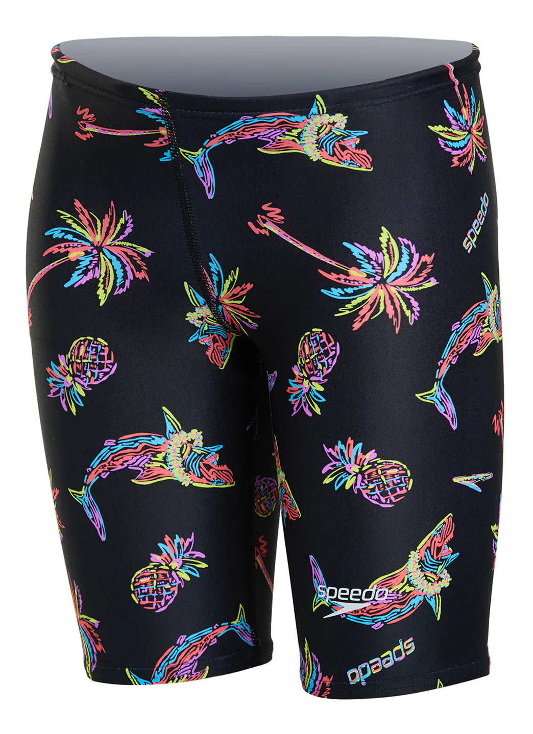 Speedo Boys' Printed Jammer Swimsuit (Little Kid, Big Kid)
