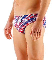 TYR Men's Homeland Racer Brief Swimsuit