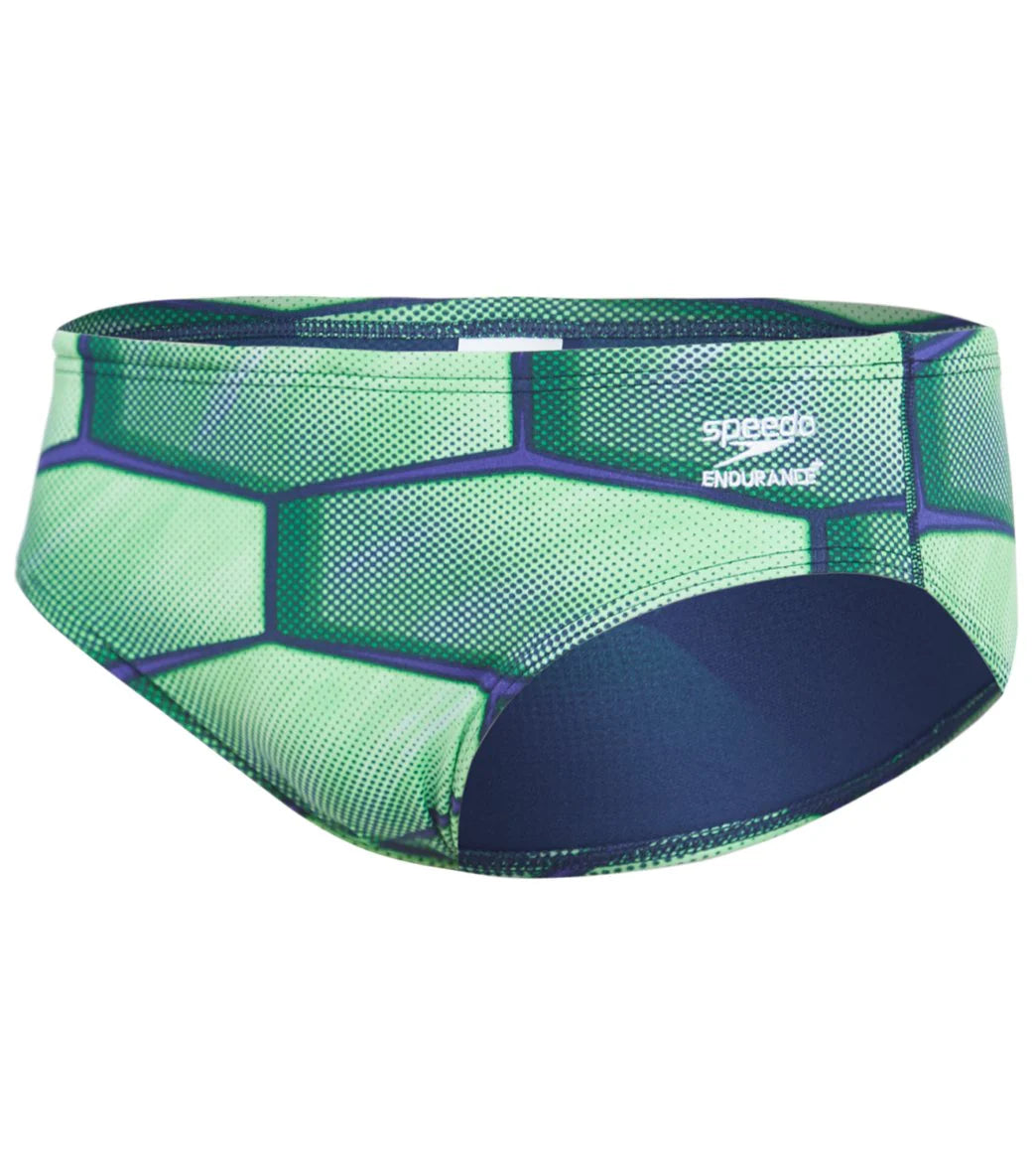 Speedo Endurance+ Men's Shell Shock Brief Swimsuit