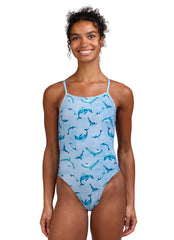 JOLYN Women's Perry Flippy One Piece Swimsuit