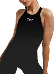 TYR Women's Avictor 2.0 Open Back Flex Hip Tech Suit Swimsuit