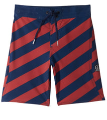 Volcom Boys' Stripey Elastic Boardshort (Toddler, Little Kid, Big Kid)