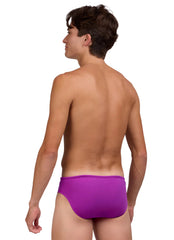 JOLYN Men's Brolyn Solid Brief Swimsuit