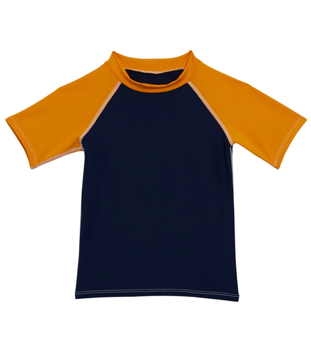 Dolfin Little Dolfin Toddler Color Block Rash Guard