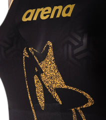 Arena Women's Powerskin Carbon Glide SL LE Lydia Jacoby Open Back Tech Suit Swimsuit
